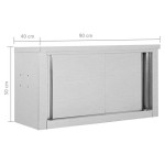 Generic Home Kitchen/Bathroom/Laundry Wall-Mounted Storage Cabinet, Stainless Steel Wall Cabinet, Sideboard, Console Table