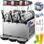 Home Appliances Kitchen Tools Commercial Slushy Machines 3x12L Slushy Machine 220V Slush Frozen Drink Machine
