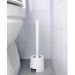 Toilet Brush Holder White 36.5cm