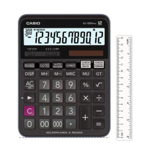 Calculator Dj120D Plus Black/Grey