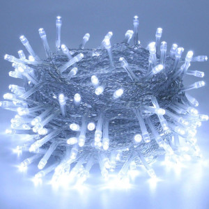 Cool White LED String Lights White Wire Plug-in 50mtr 500 LEDs String Home Decorative LED Strip for Home Parties