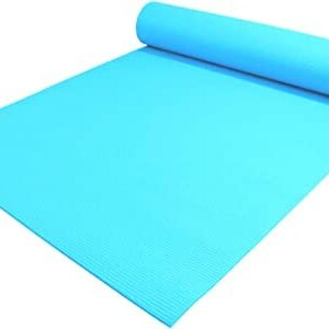 DLORKAN Essentials Thick Yoga Mat Fitness & Exercise Mat with Easy-Cinch Yoga Mat Carrier Strap