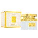 Luxurious Arabic Home Fragrance Set - Natural Musk Tahara Air Freshener 480ml & Bakhoor Muattar 50gm