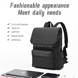 Skycare 15.6 Inch Water-Resistant Laptop Bag for Business, Office, Travel,for Men and Women Stylish Diamond Design Backpack