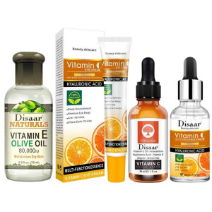 DISAAR BEAUTY Vitamin С Hyaluronic Acid Anti-Aging Moisturizing Facial Serum