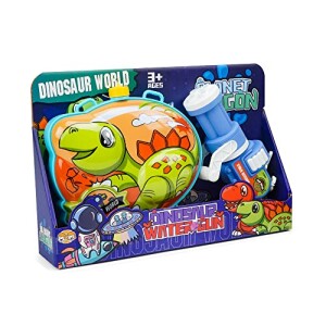 Dinosaur Water Gun with Large Capacity Container Backpack Design and Long Range Shooting