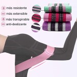 Resistance bands, 3pcs elastic band ,exercise bands, wide bootstraps, exercise bands, fitness bands, non-slip elastic natural latex elastic bands. Suitable for Yoga, Pilates, Crossfit,GYM