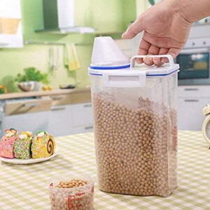 BPA-free Cereal Storage Containers (3 Pieces)