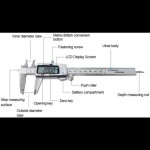Electronic Digital Vernier Caliper 6" (0-150mm)