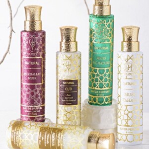 Non Alcoholic Luxury Oriental Natural Water Perfumes 100ml Unisex � Perfumes Gift Set � (Pack of 5)