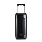 Krypton Portable and Rechargeable Party Speaker- KNMS5445| Trolley Party Speaker with EQ Effects, Wireless Mic and Remote Control