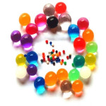 10000-Piece Hydrated Orbeez Jelly Magic Cristal Decorate Water Beads Multicolour 0.2x0.2x0.2cm