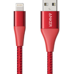 USB To Lightening Cable Connector Red