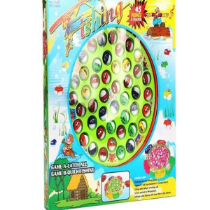 Electric Fishing Safe And Non-Toxic Fun To Play Game Toy For Kids Multicolour 7.62x5.08x2.54cm