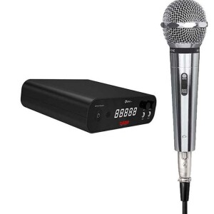 Platinum Karaoke Machine With Corded Microphone P1 Black P1 Black