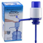 Drinking Water Manual Pump Blue/White 16.5x7.1cm