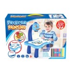 Projector Painting Educational Learning Drawing Art Attractive And Durable Smart Toy Kit Desk