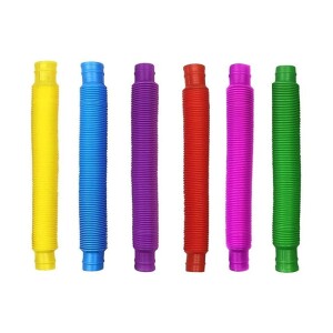 12-Piece Pop Tubes Fidget Pipe Toddler Toys