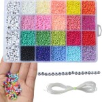 3300-Piece Beads With Rope Kit