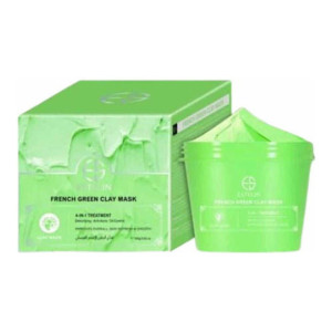 French Green 4-In-1 Treatment Clay Mask Multicolour 100grams