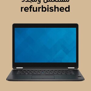 Refurbished - Latitude E7470 (2016) Laptop With 14-Inch Display, Intel Core i5 Processor/6th Gen/8GB RAM/256GB SSD/Intel HD Graphics 520 English/Arabic Black