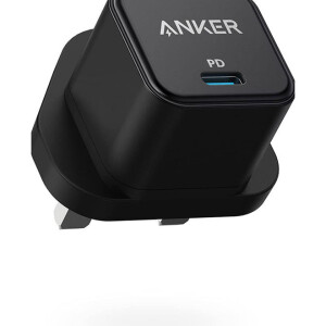 USB C Charger, Anker 20W Fast Charger with Foldable Plug, PowerPort III 20W Cube Charger for iPhones