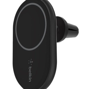 Magnetic Wireless Car Charger Black