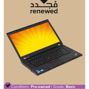 Renewed - Thinkpad T530 (2013) Laptop With 15.6-Inch Display, Intel Core i5 Processor/3rd Gen/4GB RAM/500GB HDD/Intel HD Graphics Black English Black