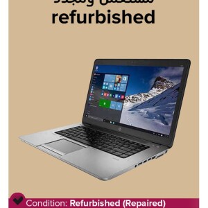 Refurbished - Elitebook 850 G2 (2017) Laptop With 15.6-Inch Display, Intel Core i5 Processor/5th Gen/8GB RAM/256GB SSD/Intel HD Graphics 5500 Black English Black