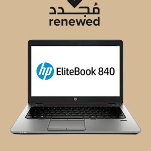 Renewed - Elitebook 840 G2 Laptop With 14-Inch Display,Intel Dual-Core i5 Processor/8GB RAM/1TB HDD/620MB Intel UHD Graphics/Window 10 Black