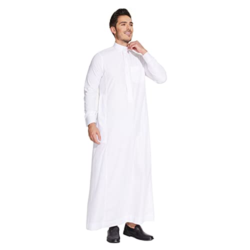 Sabolia Arabic Thobe Saudi Style Mens Arab Robe Mens Muslim Clothes ...