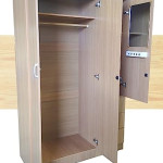 MAF 3 Door Wooden Wardrobe, MAF-633 Cabinet,Cupboard Of Engineered Wood With 3 drawer Perfect Modern Stylish Heavy Duty