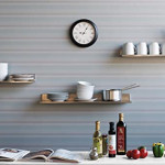 Wallniture Plat Stainless Steel Wall Shelf Heavy Duty Restaurant Bar Cafe & Home Kitchen Organization and Storage Shelf Set