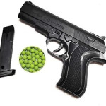 Darling Toys Air Pistol Shooting Gun/Air Gun/Gun for pubg Lover Darts & Plastic Bullets for Kids | Plastic Toy Gun with 6 mm Plastic