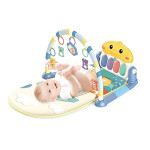 2 In 1 Baby Play Mat Gym and Bouncer With Cradle - Green Color