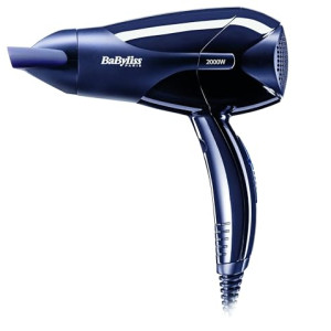 BaByliss Powerlight 2000 Dryer Lightweight And Powerful 2000w Dryer With Quick Drying Time 2 Heat & 2 Speed Control
