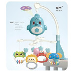 Musical Mobile Baby Bed Bell - Gentle and soothing toys for bedtime - Green Color