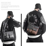 Skycare Leather Messenger Bag Sling Bag Crossbody Bag Shoulder Bag for Men