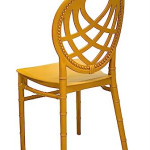 (MAF-C18-GOLDEN)-Executive chair Party or Visitor or home chair for home party or garden or office, Hospital, school etc. made of plastic, and very easy to carry anywhere