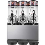 15L x 3 Tank Commercial Slushy Machine, 220V 1000W Stainless Steel, Shock-Proof, Long Life Time,