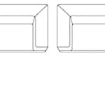 Nordic style L shape wooden sofa set designs living room, drawing room office school sofa set (Right, Light Grey)