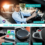 New Wireless Carplay AI Box,Android 12 System,4G+64Gin 7 Secs, Work for Cars with Wired CarPlay&Touch Screen