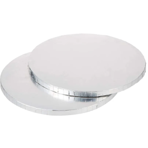 Rosymoment high quality silver cake board 18 inch piece