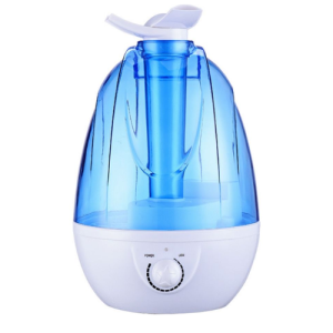 Portable Home Office Dual Nozzle Air Humidifier Blue/White 31x21x21cm