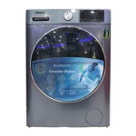 Inverter Technology Front Load Washing Machine With 6 Kgs Built in Dryer Silent Operation