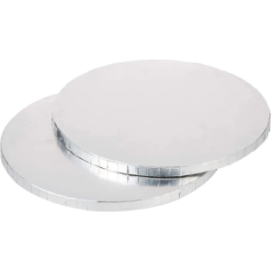 Rosymoment Silver Round Cake Board 10 Inch Set