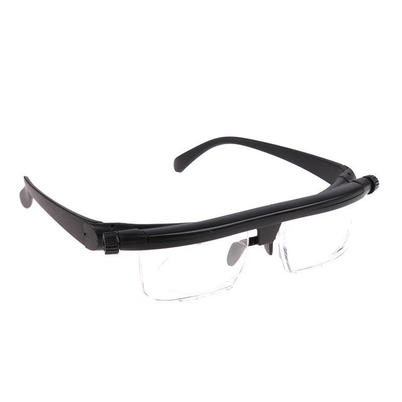 Variable Focus Distance Vision Zoom Glasses Protective Magnifying Glasses