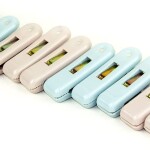 Plastic Clothespins, Heavy Duty Laundry Clothes Pins Clips, Air-Drying Clothing Peg Set(12 Pack)