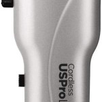 Andis US-PRO Li long lasting Cordless Power with Adjustable Blade Clipper for Men (Grey) (AS73010)