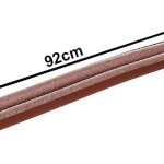 Smart Saver PVC Soundproof Under Door Twin Draft Stopper, 36-inch, Brown